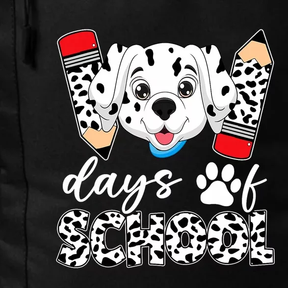 100 Days Of School Dalmatian Dog Daily Commute Backpack