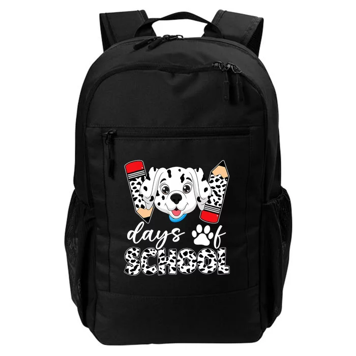 100 Days Of School Dalmatian Dog Daily Commute Backpack