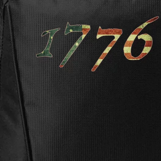 1776 Declaration Of Independence Us Flag City Backpack