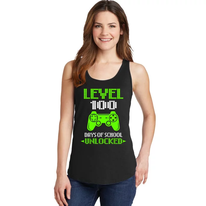 100th Day Of School 100 Days Of School Ladies Essential Tank