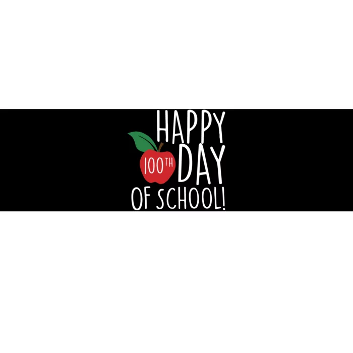 100 Days Of School Bumper Sticker