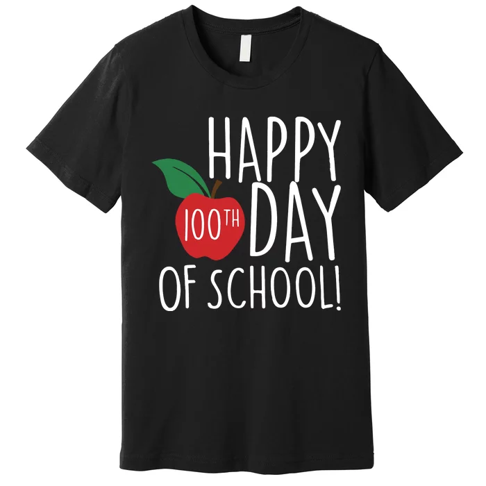 100 Days Of School Premium T-Shirt