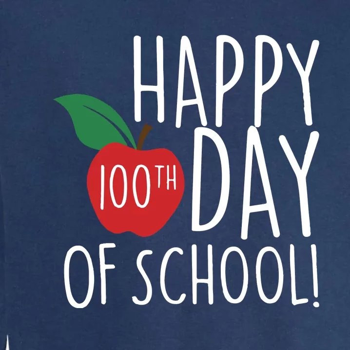 100 Days Of School Garment-Dyed Sweatshirt