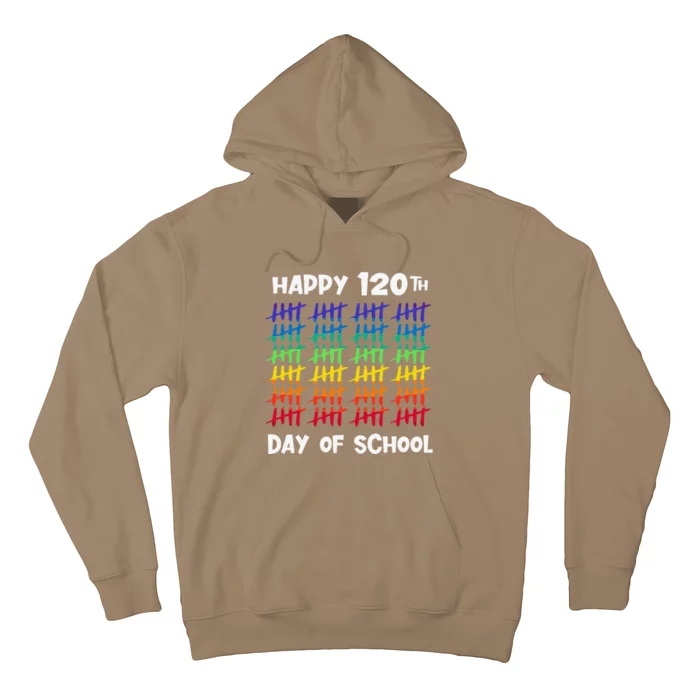 120th Day Of School 120 Days Teacher Hoodie