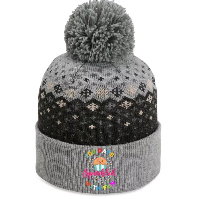 100 Days Or 100 Days Sprinkled With Fun Meaningful Gift The Baniff Cuffed Pom Beanie