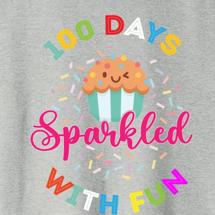 100 Days Or 100 Days Sprinkled With Fun Meaningful Gift Women's Crop Top Tee