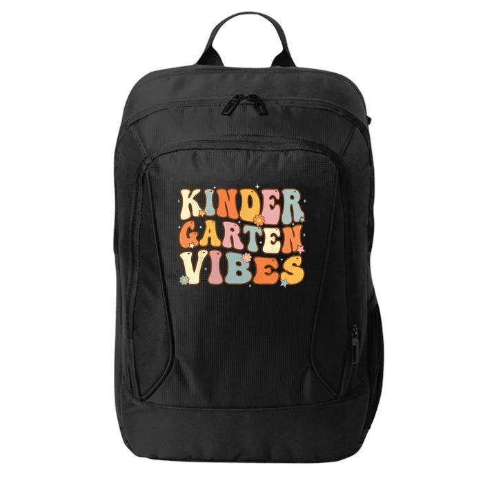 1st Day of School Kindergarten Vibes Student Teacher City Backpack