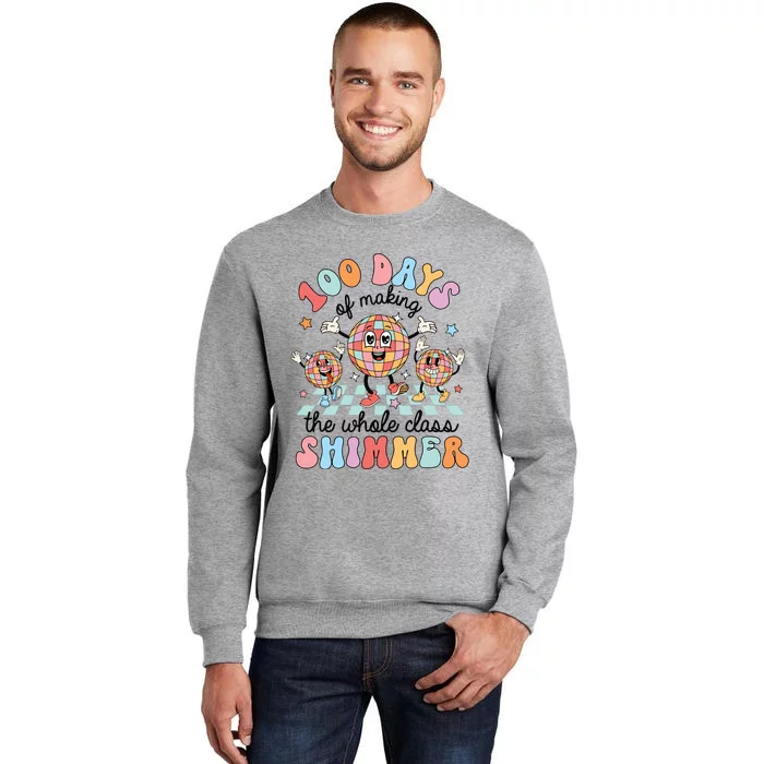 100 Days Of Making Whole Class Shimmer 100 Days Of School Tall Sweatshirt