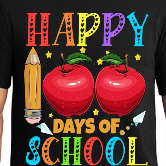 100 Days Of School Teachers Costume 100 Days Students Funny Gift Pajama Set