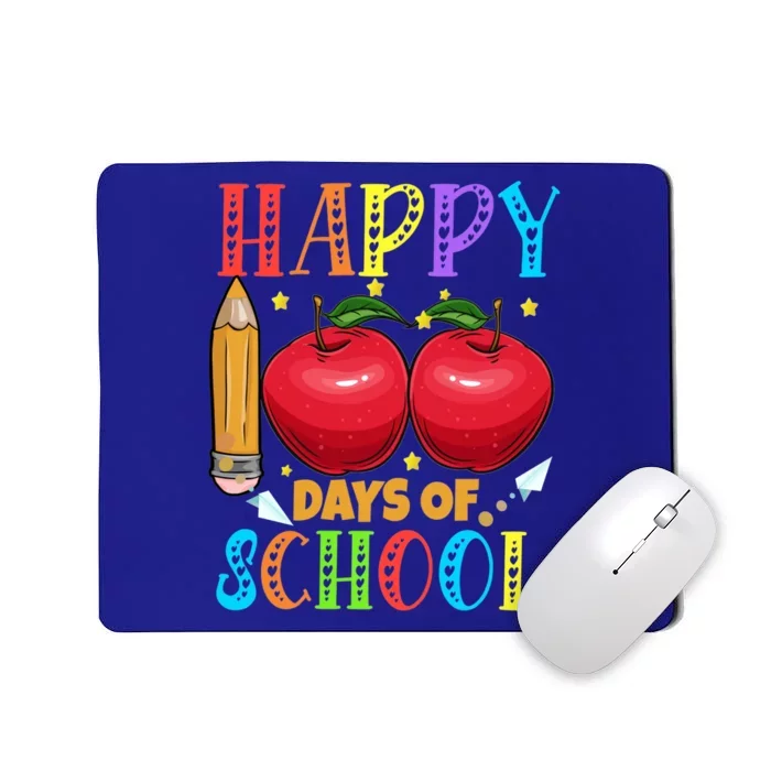 100 Days Of School Teachers Costume 100 Days Students Funny Gift Mousepad