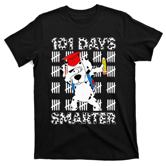 100 Days Of School Dalmatian Dog Boy 100th Day Of School T-Shirt