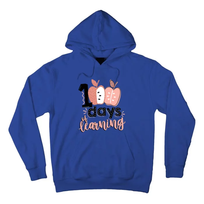 100 Days Of Learning Back To School Tall Hoodie