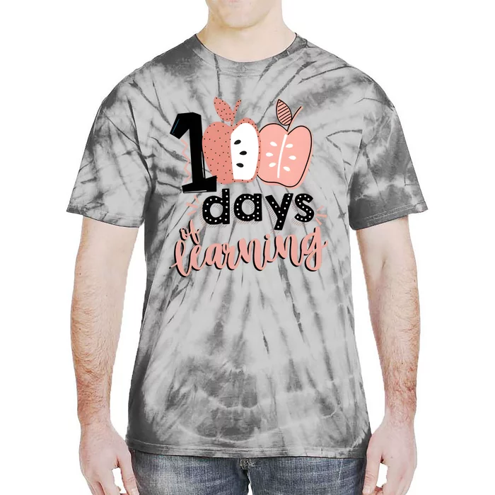 100 Days Of Learning Back To School Tie-Dye T-Shirt