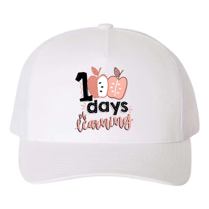 100 Days Of Learning Back To School Yupoong Adult 5-Panel Trucker Hat