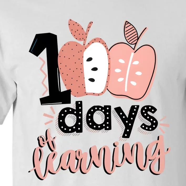 100 Days Of Learning Back To School Tall T-Shirt