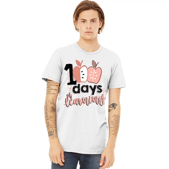 100 Days Of Learning Back To School Premium T-Shirt