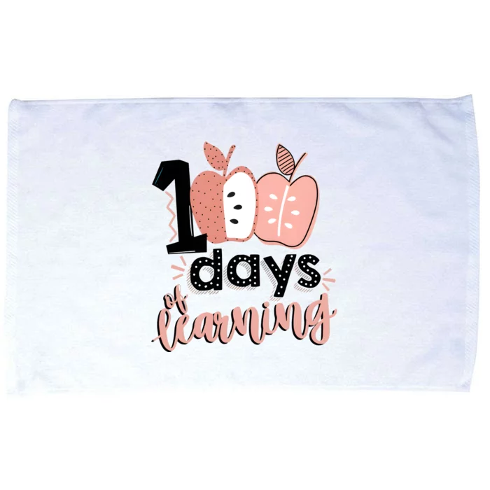 100 Days Of Learning Back To School Microfiber Hand Towel