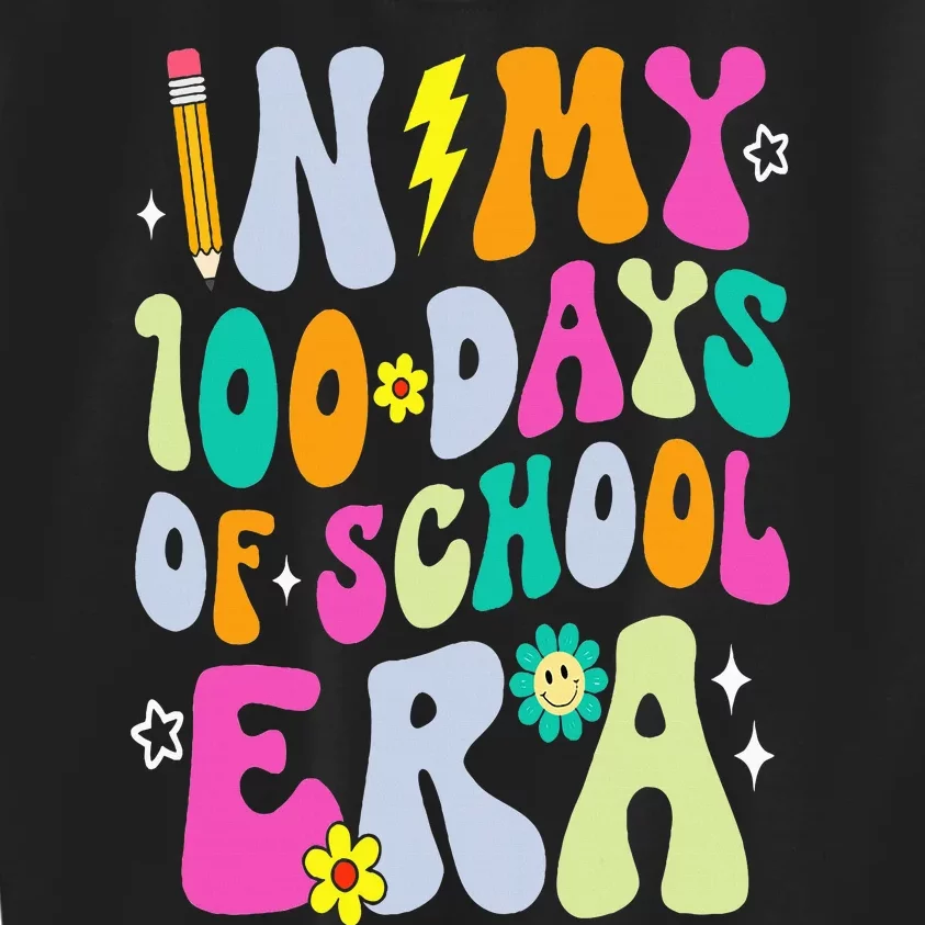 100th Day Of School Teacher In My 100 Days Of School Era Kids Sweatshirt