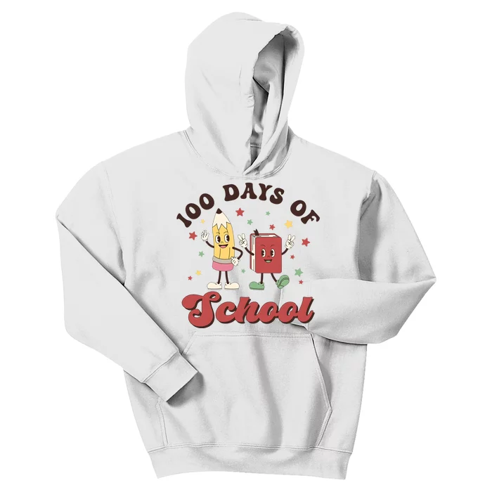 100 Days Of School 100th Day Of School Kids Hoodie