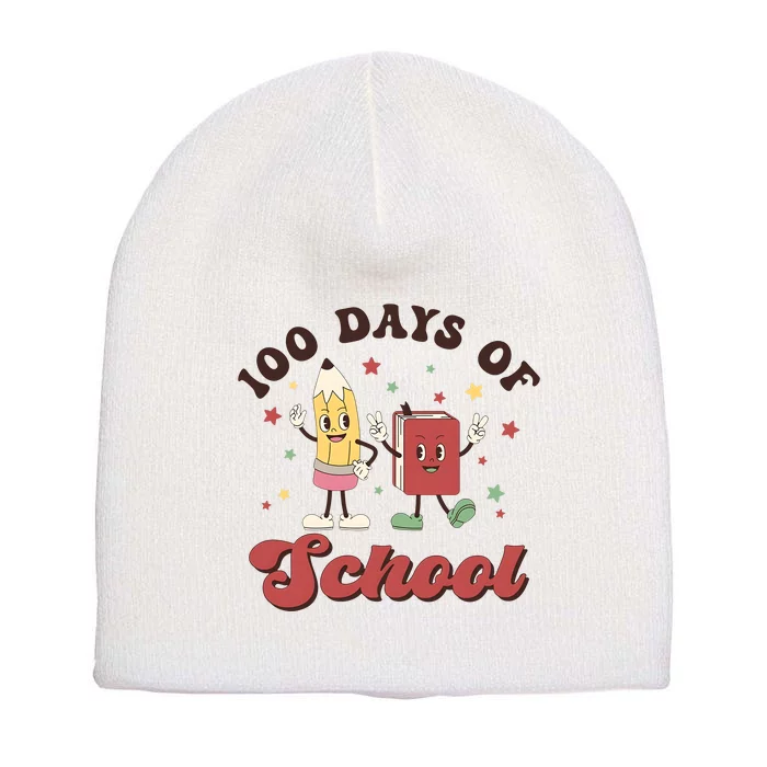 100 Days Of School 100th Day Of School Short Acrylic Beanie