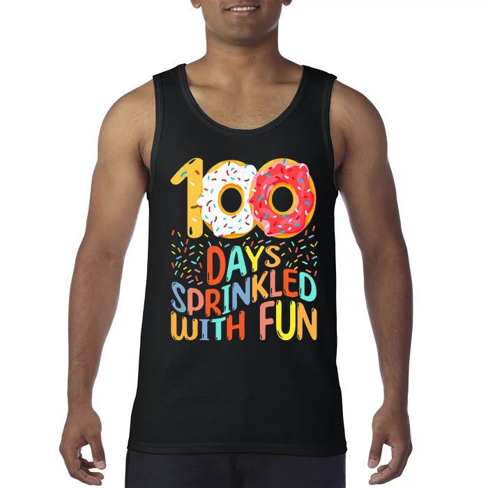 100 Days Of School Kindergarten 100th Day Of Tank Top