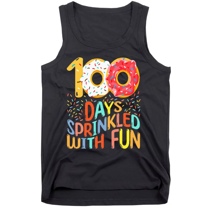 100 Days Of School Kindergarten 100th Day Of Tank Top