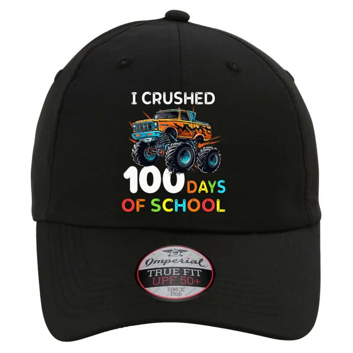 100 Days Of School Monster Truck 100th Day Of School The Original Performance Cap