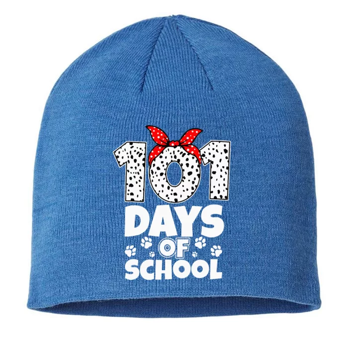 100 Days Of School Dalmatian Dog 100 Days Smarter 8 1/2in Sustainable Knit Beanie