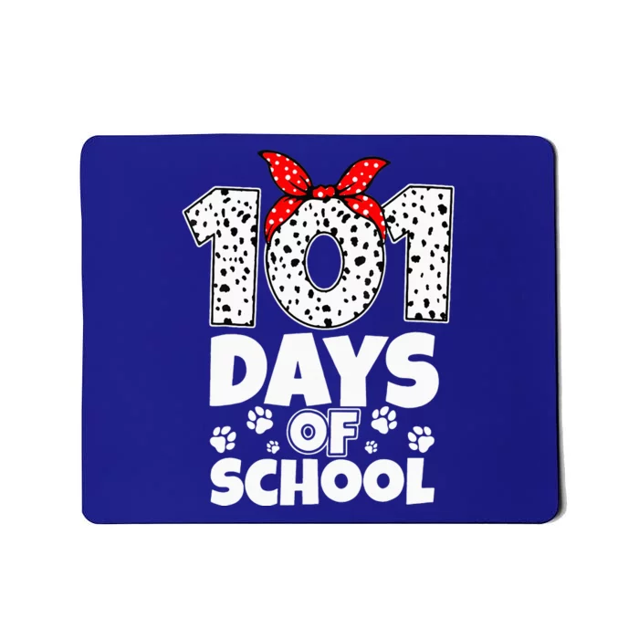 100 Days Of School Dalmatian Dog 100 Days Smarter Mousepad