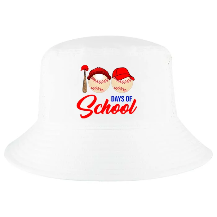 100 Days Of School Baseball Cool Comfort Performance Bucket Hat