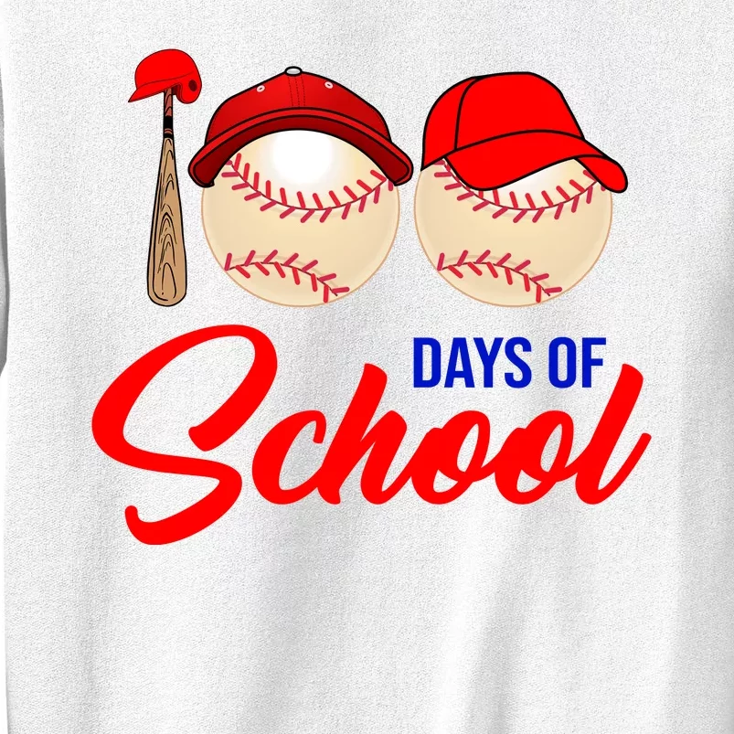 100 Days Of School Baseball Sweatshirt