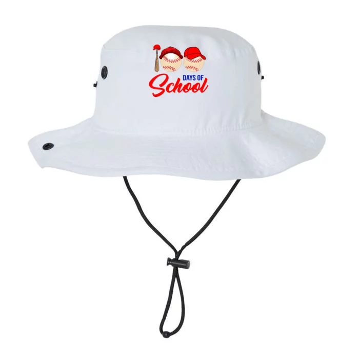 100 Days Of School Baseball Legacy Cool Fit Booney Bucket Hat