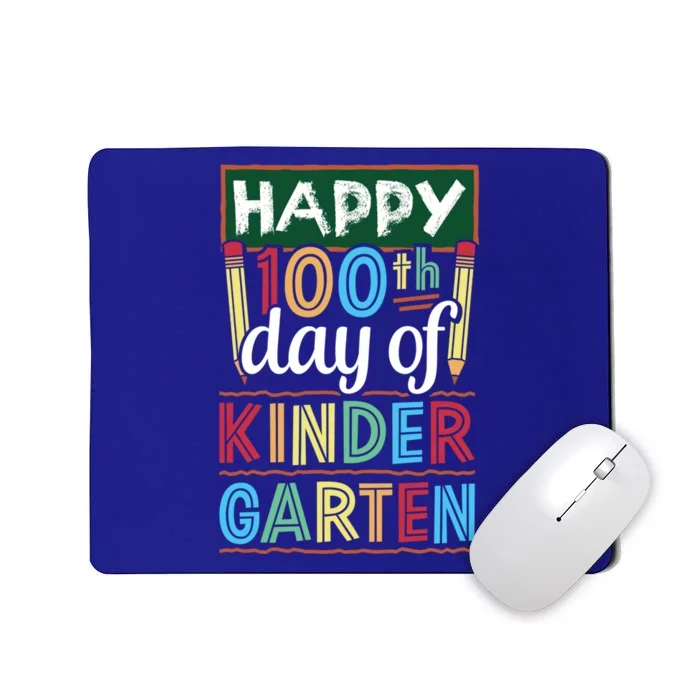 100Th Day Of Kindergarten One Hundred Days Pre School Gift Mousepad