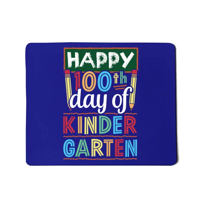 100Th Day Of Kindergarten One Hundred Days Pre School Gift Mousepad