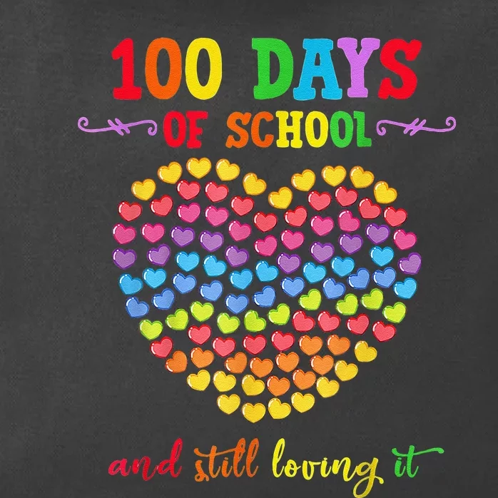 100 Days Of School Celebrate 100th Day Of School Zip Tote Bag