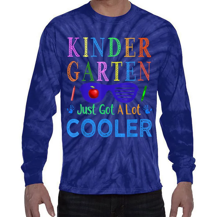 1st Day Of Kindergarten Back To School Boy Girl Kids Tie-Dye Long Sleeve Shirt