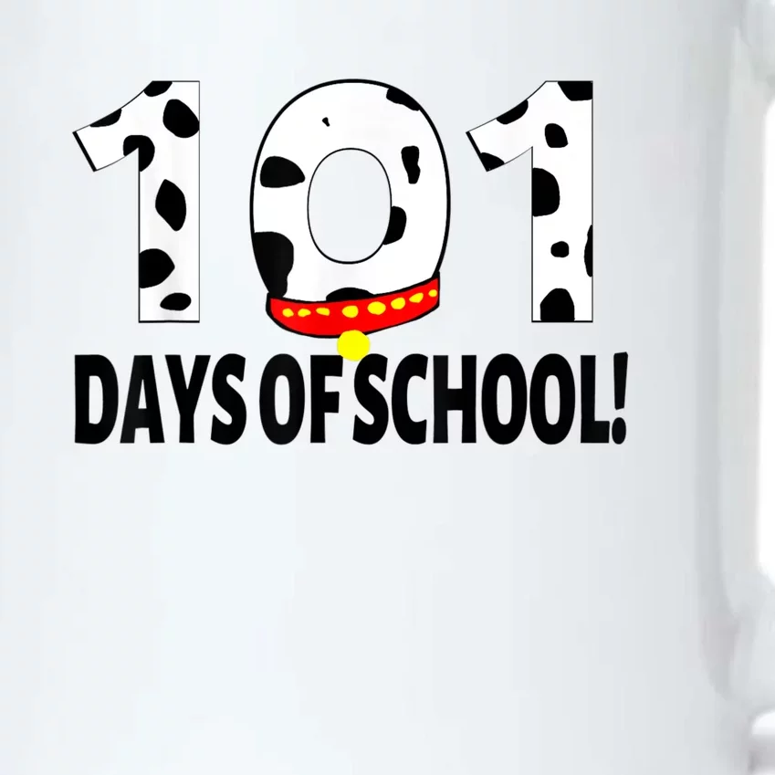 101 Days Of School Dalmatian Dog Black Color Changing Mug