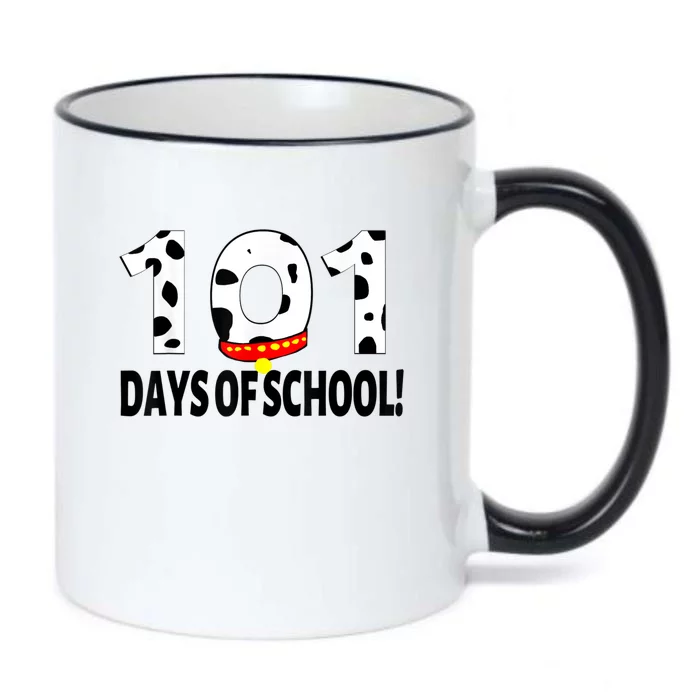 101 Days Of School Dalmatian Dog Black Color Changing Mug