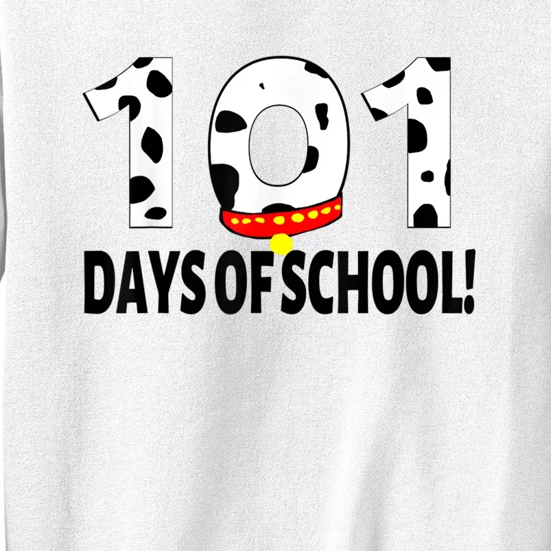 101 Days Of School Dalmatian Dog Sweatshirt