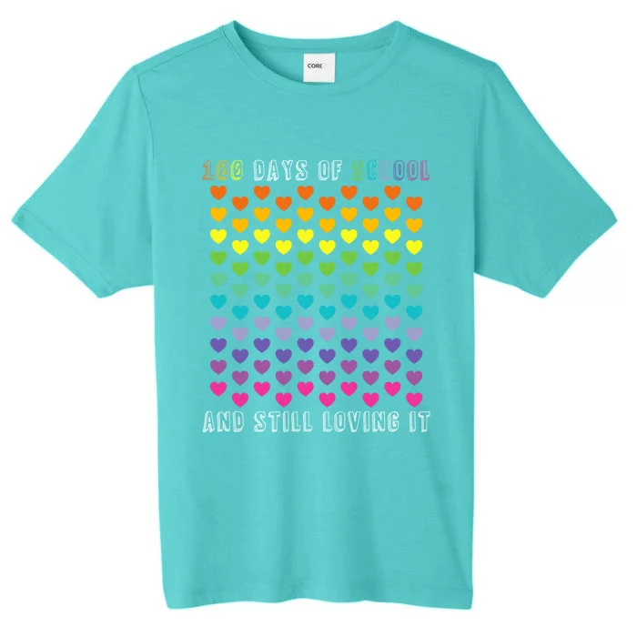 100 Days Of School Funny Gift ChromaSoft Performance T-Shirt