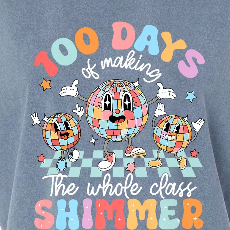 100 Days Of Making Whole Class Shimmer Garment-Dyed Women's Muscle Tee