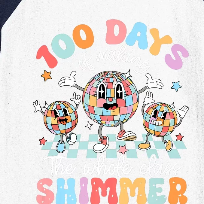 100 Days Of Making Whole Class Shimmer Baseball Sleeve Shirt