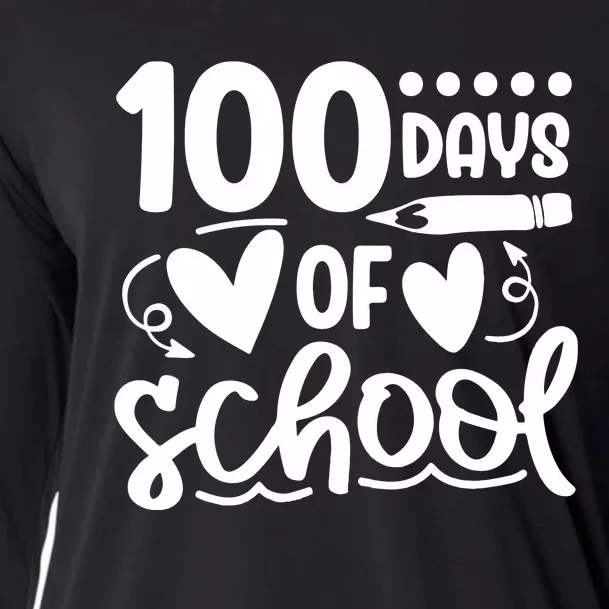 100 Days Of School Cooling Performance Long Sleeve Crew