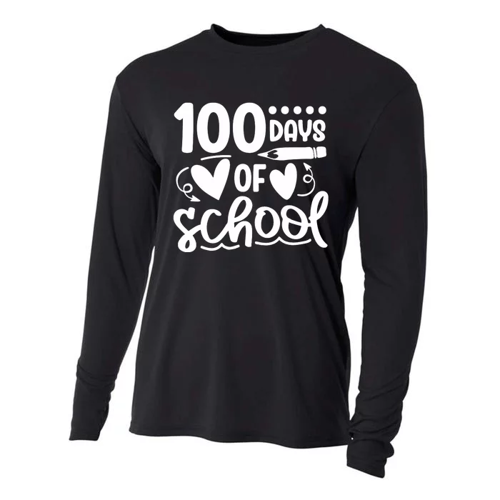 100 Days Of School Cooling Performance Long Sleeve Crew