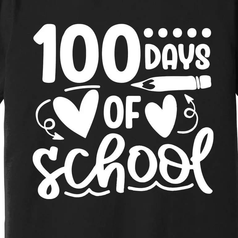 100 Days Of School Premium T-Shirt