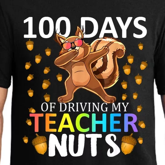 100 Days Of Driving My Teacher Nuts 100th Day Of School Pajama Set