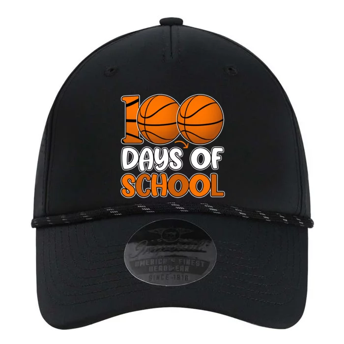 100 Days Of School Basketball Fan Cute Performance The Dyno Cap