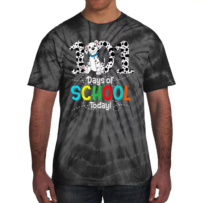 100th Day Of School 101 Days Smarter 100 Tie-Dye T-Shirt