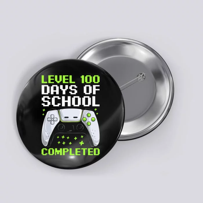 100 Days Of School Gamer Button