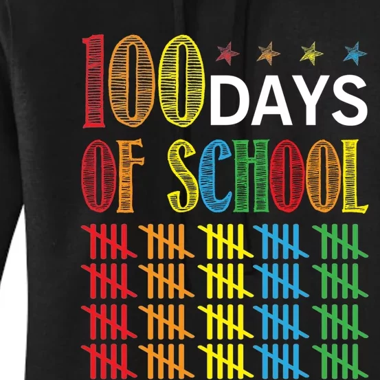 100 Day Of School Women's Pullover Hoodie